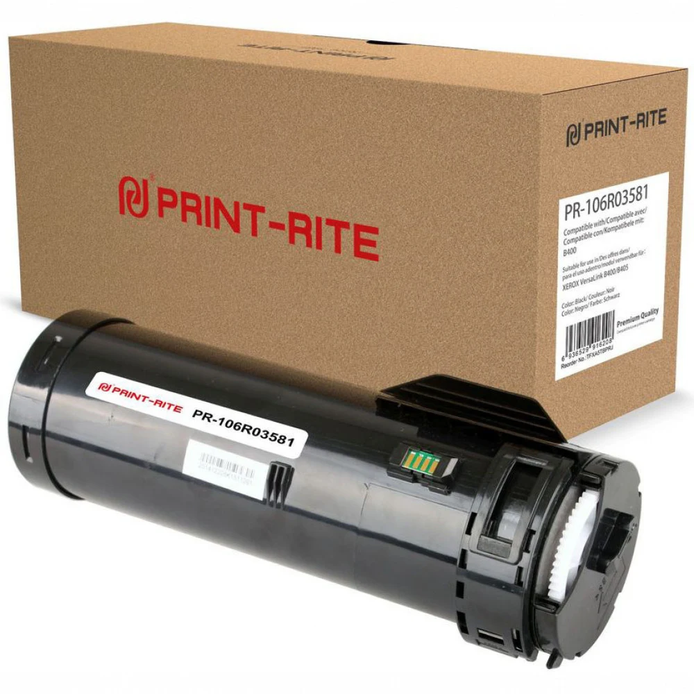Тонер-картридж стандартный, Xerox, 106R03581, Для Xerox VersaLink B400DN/B405DN, 5 900 страниц (А4)