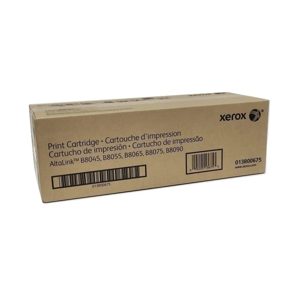 Принт-картридж, Xerox, 013R00675 / 013R00669, Для Xerox 5945/5955, AltaLink B8045/B8055/B8065/B8075/B8090, 200 000 страниц (А4) (Включает ксерографический барабан, модуль проявителя, двойное кольцо