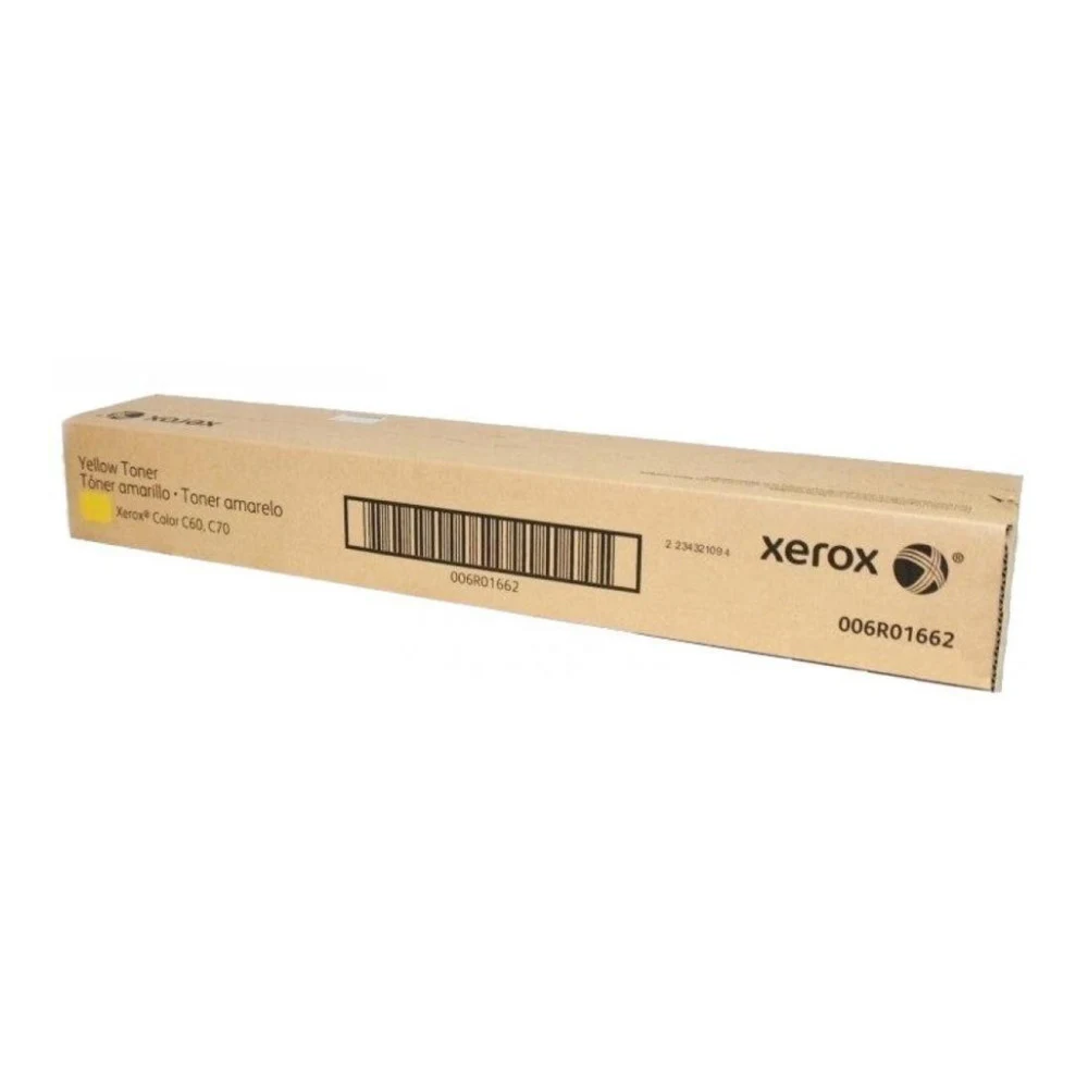 Тонер-картридж, Xerox, 006R01662 (жёлтый), Для Xerox Color C60/70, 34 000 страниц (А4)