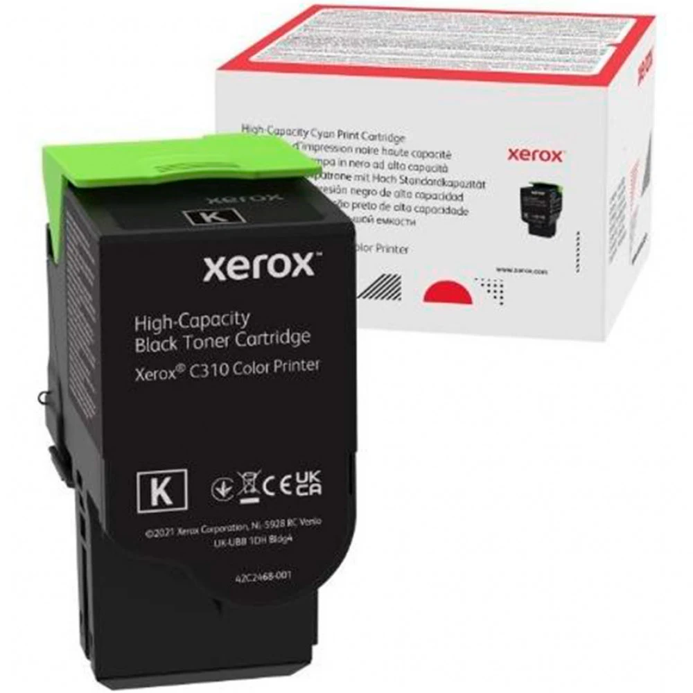 Тонер-картридж повышенной емкости, Xerox, 006R04368 (чёрный), Для Xerox C310/C315, 8 000 страниц (А4)