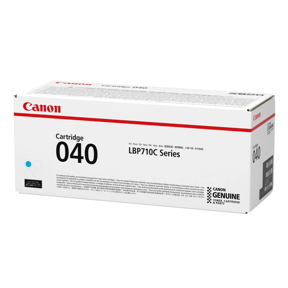 Картридж лазерный Canon 040C 0458C001 голубой бар.в компл. (5400стр.) для Canon LBP-710/712