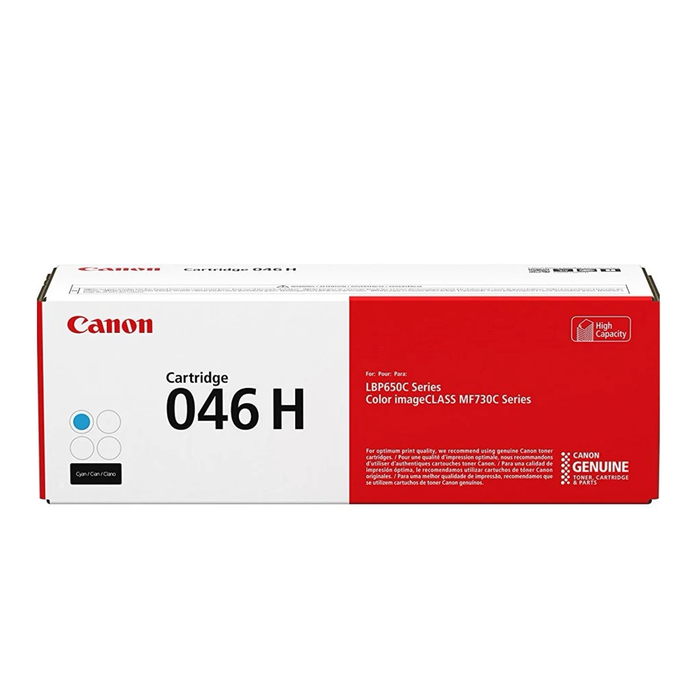Canon Cartridge 046HC 1253C002 голубой, увеличенной емкости, для Canon i-SENSYS LBP 653/654 MF 73