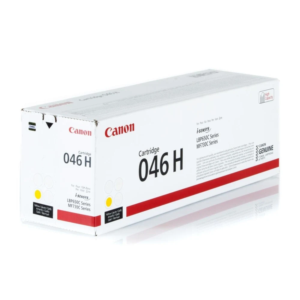 Картридж лазерный Canon 046HY 1251C002 желтый бар.в компл. (5000стр.) для Canon i-SENSYS LBP650/MF730