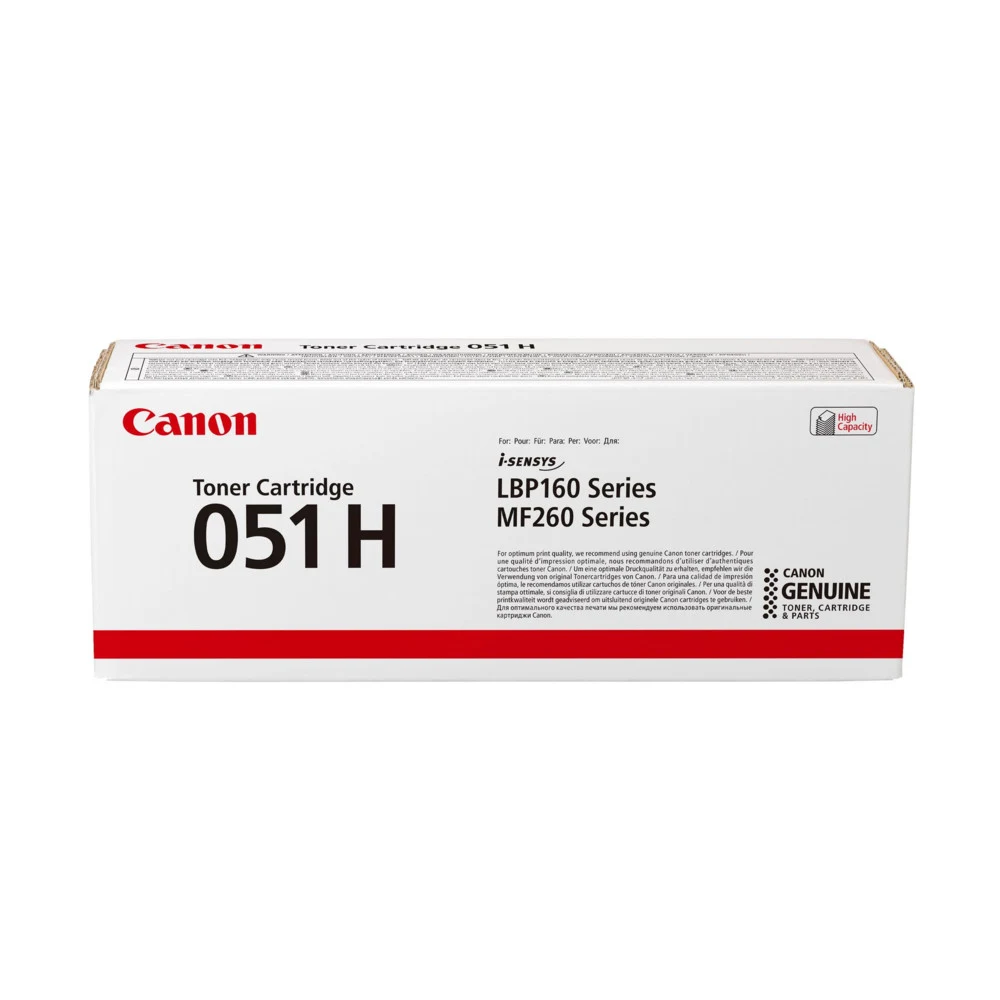 Canon Cartridge 051H BK 2169C002 увелич.объема для Canon LBP 160 Series/ MF260 Serias 4100c.