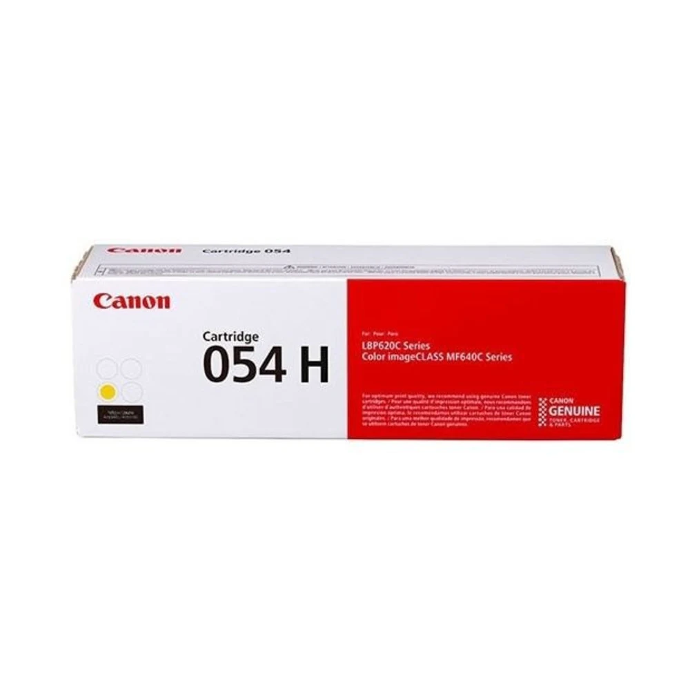 Картридж лазерный Canon 054HY 3025C002 желтый бар.в компл. (2300стр.) для Canon MF645Cx/MF643Cdw/MF641Cw/LBP623Cdw/621Cw