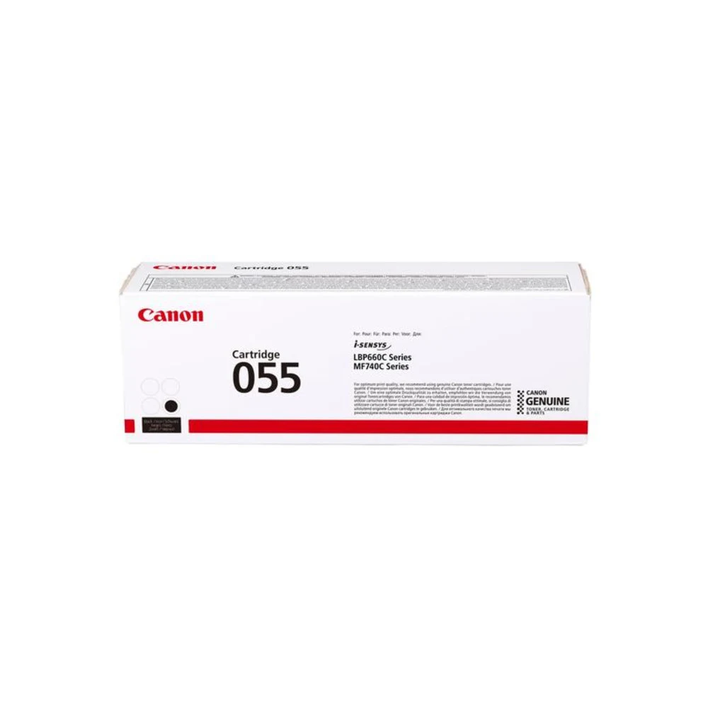 Картридж, Canon, CARTRIDGE 055 Black, 3016C002AA, для i-SENSYS LBP664CDW, MF741cdw/MF743cdw/MF745cdw/MF746cdw, 2 300 стр. (A4)