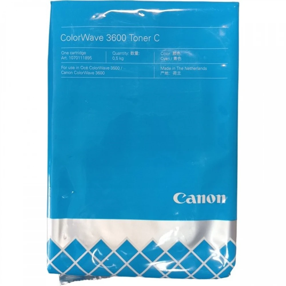 Тонер-картридж Canon Oce ColorWave 3600 голубой, 500 г