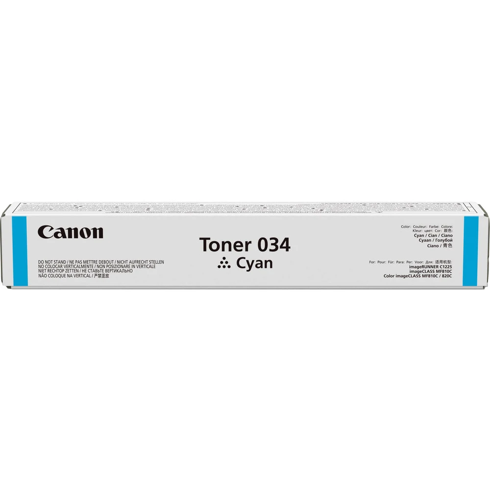 Canon 034C 9453B001 голубой для МФУ Canon imageRUNNER C1225/C1225iF (7300стр.)