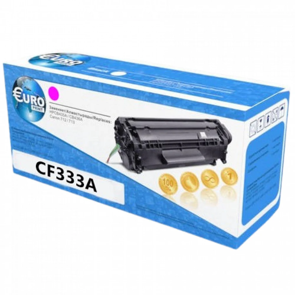 Картридж лазерный HP 654A CF333A пурпурный (15000стр.) для HP CLJ Ent M651n/M651dn/M651xh/M680dn/M680f