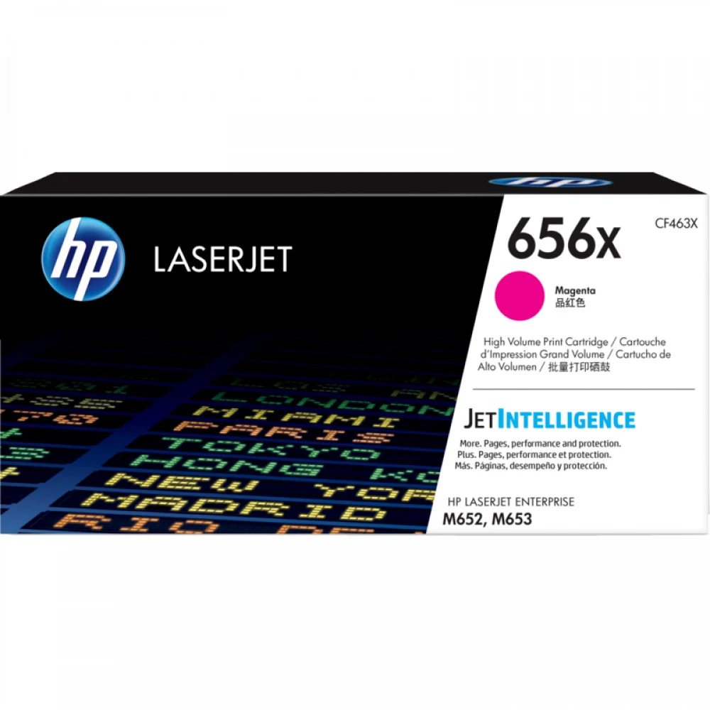 CF463XC / CF463X Картридж HP 656X Пурпурный для HP CLJ M652/M653, повышенного объема (22000 стр)