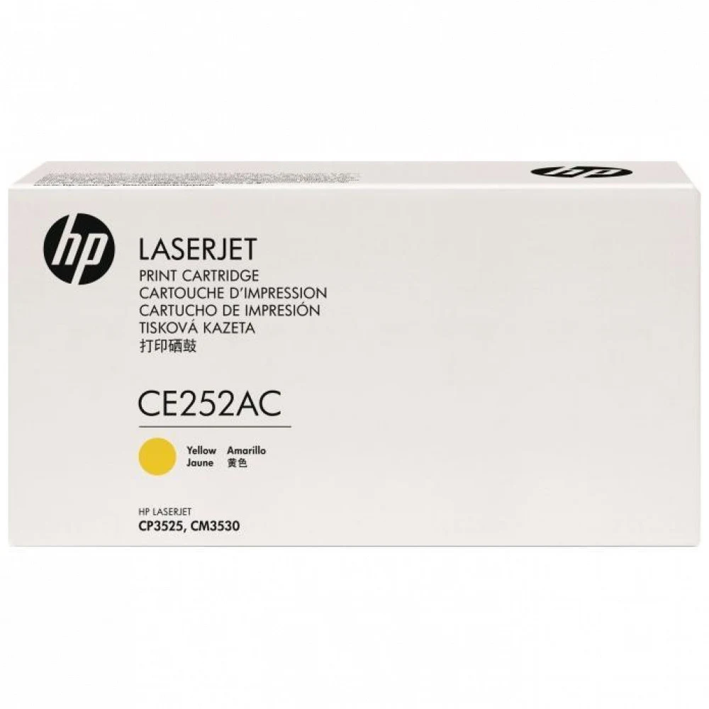 Тонер-картридж HP 504A желтый, 7000 стр., для HP LaserJet CM3530/CM3530fs/CM3530fs MFP/CP3520/CP3525/CP3525dn/CP3525n/CP3525x