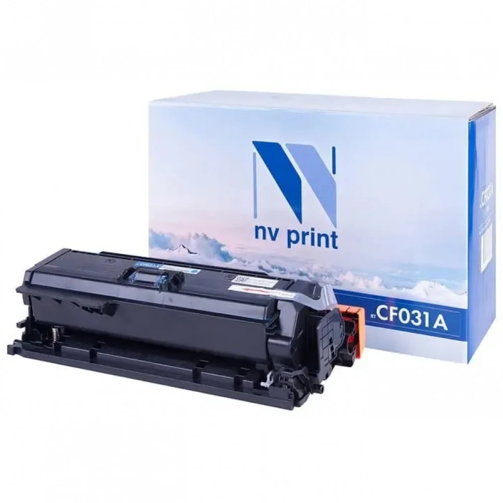 CF031AC / CF031A Картридж голубой для HP LaserJet Pro CLJ CM4540 MFP (12 500стр)