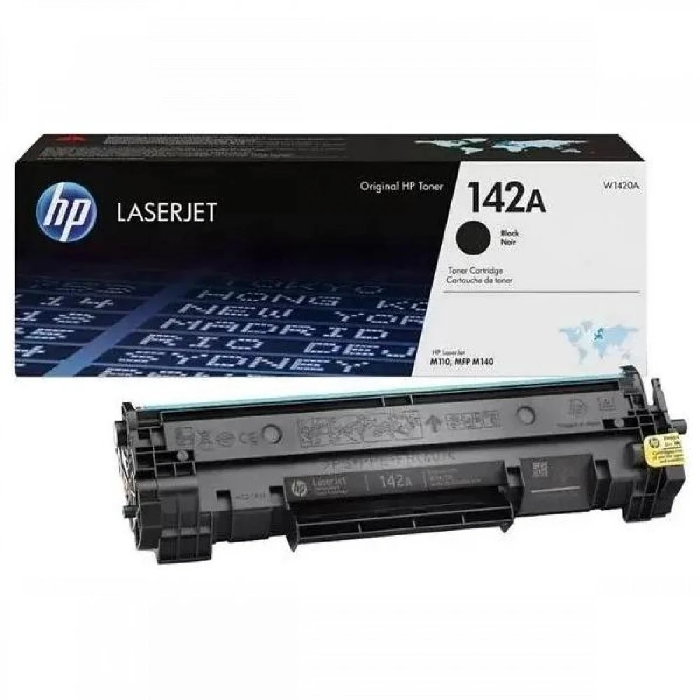 Картридж лазерный HP 142A W1420A черный (950стр.) для HP LaserJet M110we M110, M140w M140