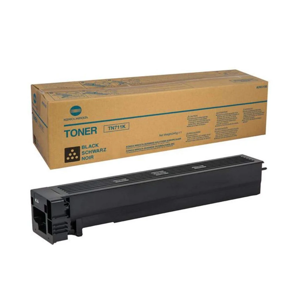 TN-711K A3VU150 Тонер Konica-Minolta bizhub C654/754/Pro C754 черный (Ресурс: 47200стр.)