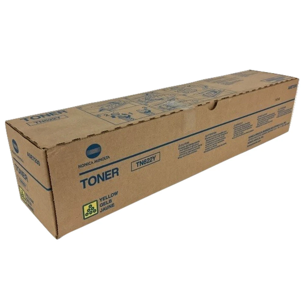 Konica Minolta toner cartridge TN-622Y yellow AccurioPress C6085/C6100 104 000 pages the same A5E725J