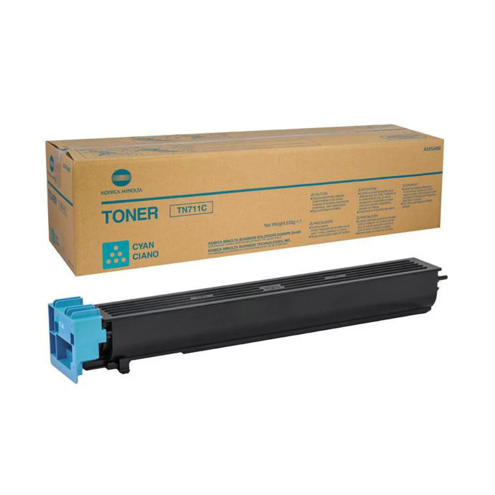 Тонер Konica-Minolta bizhub C654/754/Pro C754 синий TN-711C