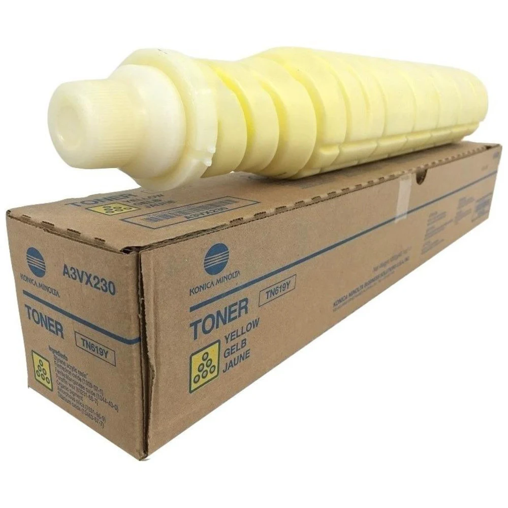 Konica Minolta toner cartridge TN-619Y yellow AccurioPress C3070/C3080 (P) 71 000 pages the same A3VX25K