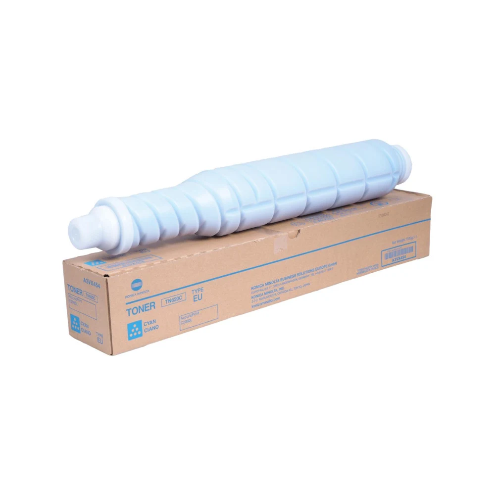 Konica Minolta toner cartridge TN-620C cyan AccurioPrint C2060L 70 000 pages the same A3VX45E