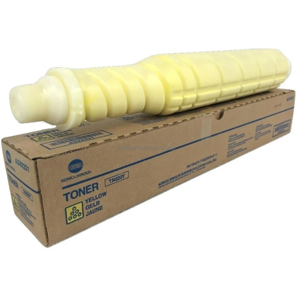 Konica Minolta toner cartridge TN-620Y yellow AccurioPrint C2060L 64 000 pages the same A3VX25E