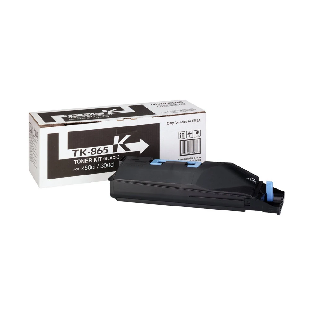 TK-865K 1T02JZ0EU0 Тонер-картридж для Kyocera TASKalfa 250ci/ 300ci, Black(20 000 стр.)