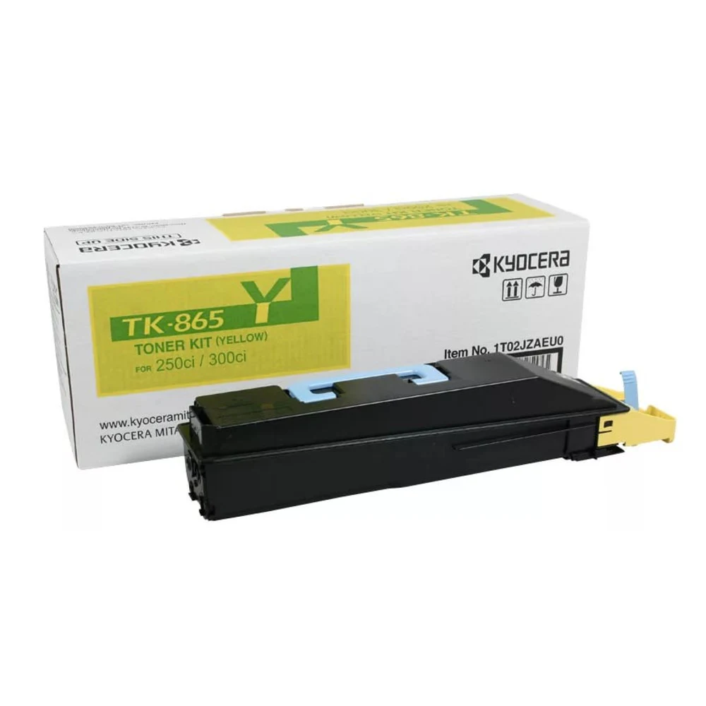 TK-865Y 1T02JZAEU0 Тонер-картридж для Kyocera TASKalfa 250ci/ 300ci, Yellow (12 000 стр.)