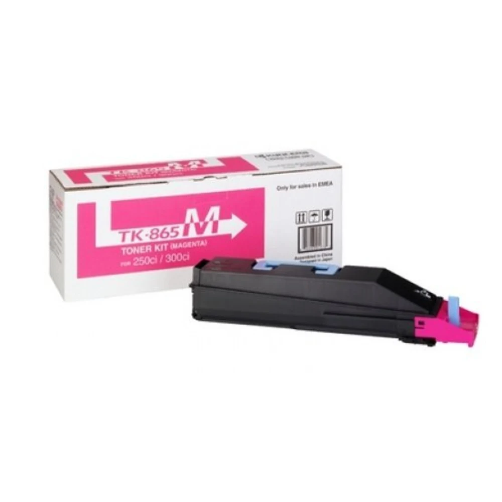 TK-865M 1T02JZBEU0 Тонер-картридж для Kyocera TASKalfa 250ci/ 300ci, Magenta(12 000 стр.)