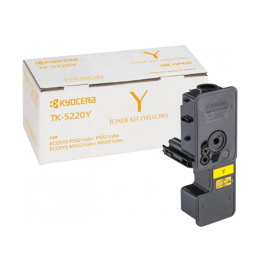 Картридж лазерный Kyocera TK-5220Y 1T02R9ANL1 желтый (1200стр.) для Kyocera M5521cdn/cdw P5021cdn/cdw