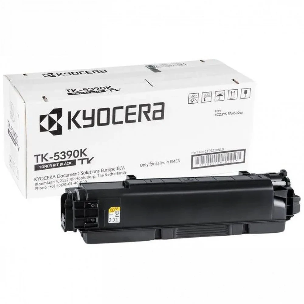 Тонер Kyocera Тонер-картридж TK-5390K для ECOSYS PA4500cx чёрный (18000 стр.)