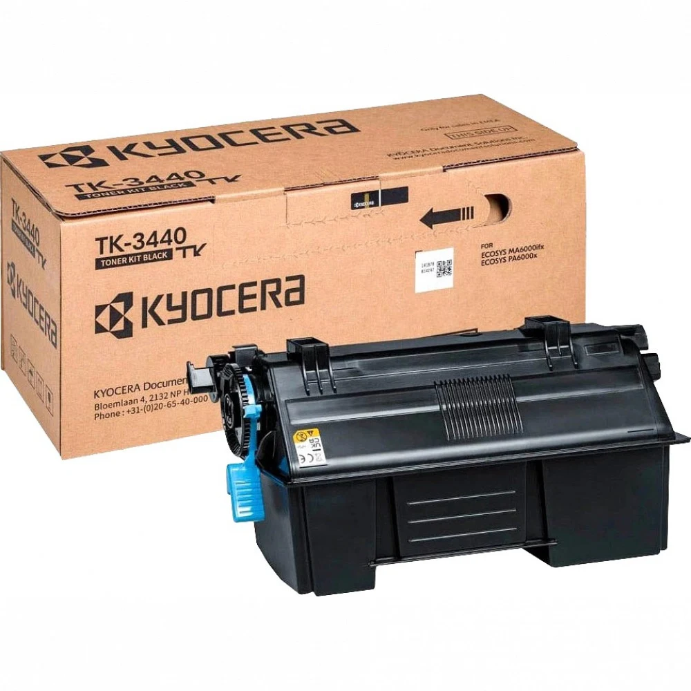 Картридж лазерный Kyocera TK-3440 черный (40000стр.) для Kyocera ECOSYS PA5500x/ ECOSYS MA5500ifx (1T0C0T0NL0)