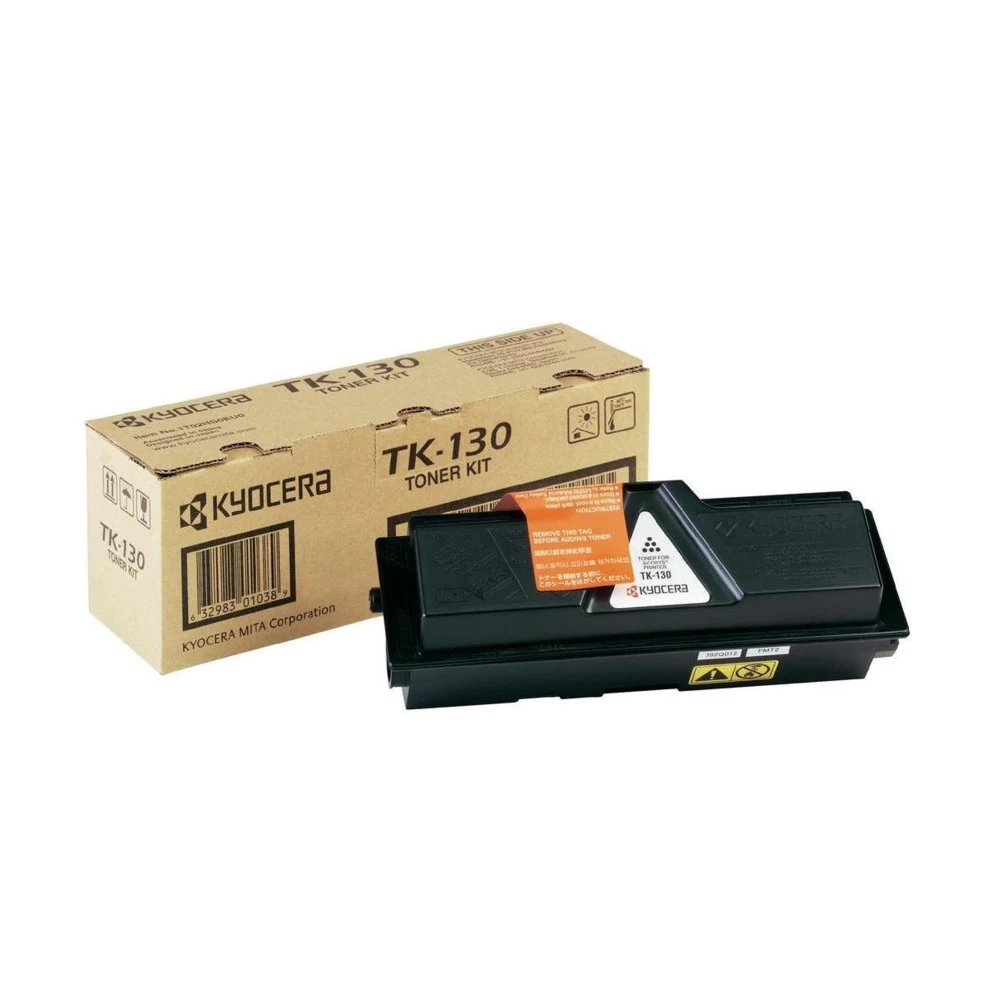 Тонер Kyocera TK-130 для FS-1300D/1300DN/FS-1028MFP/1028MFP DP/1128MFP. Чёрный. 7200 страниц. 1T02HS0EUC