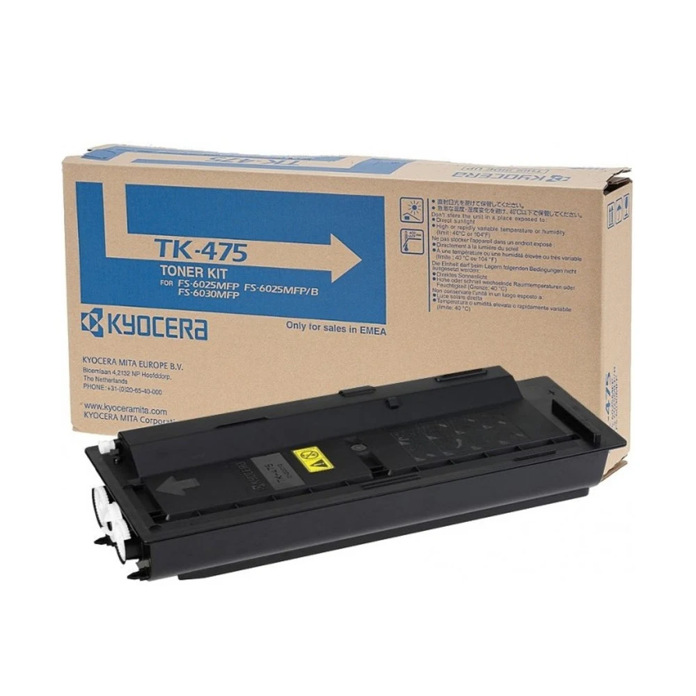 Картридж лазерный Kyocera TK-475 1T02K30NL0 черный (15000стр.) для Kyocera FS-6025/6025/6030/6525/6530
