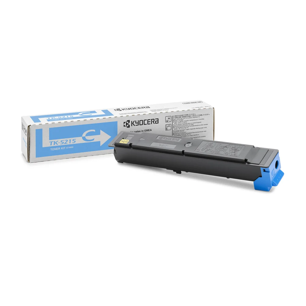 Картридж лазерный Kyocera 1T02R6CNL0 TK-5215C голубой (15000стр.) для Kyocera TASKalfa 406ci