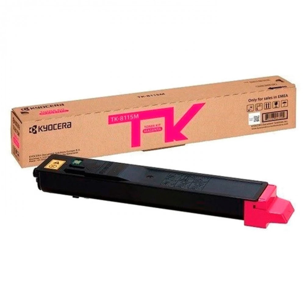 Картридж (Тонер) Kyocera [TK-8115M Magenta (Пурпурный) 1T02P3BNL0] 6k0 копий, для M8124cidn/M8130cidn