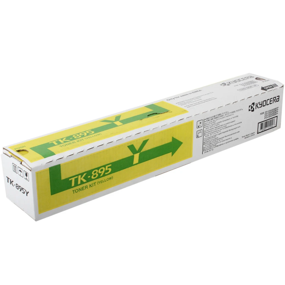 TK-895Y / 1T02K0ANL0 Тонер-картридж Kyocera желтый для Kyocera FS-C8020MFP/ FS-C8025MFP/ FS-C8520MFP