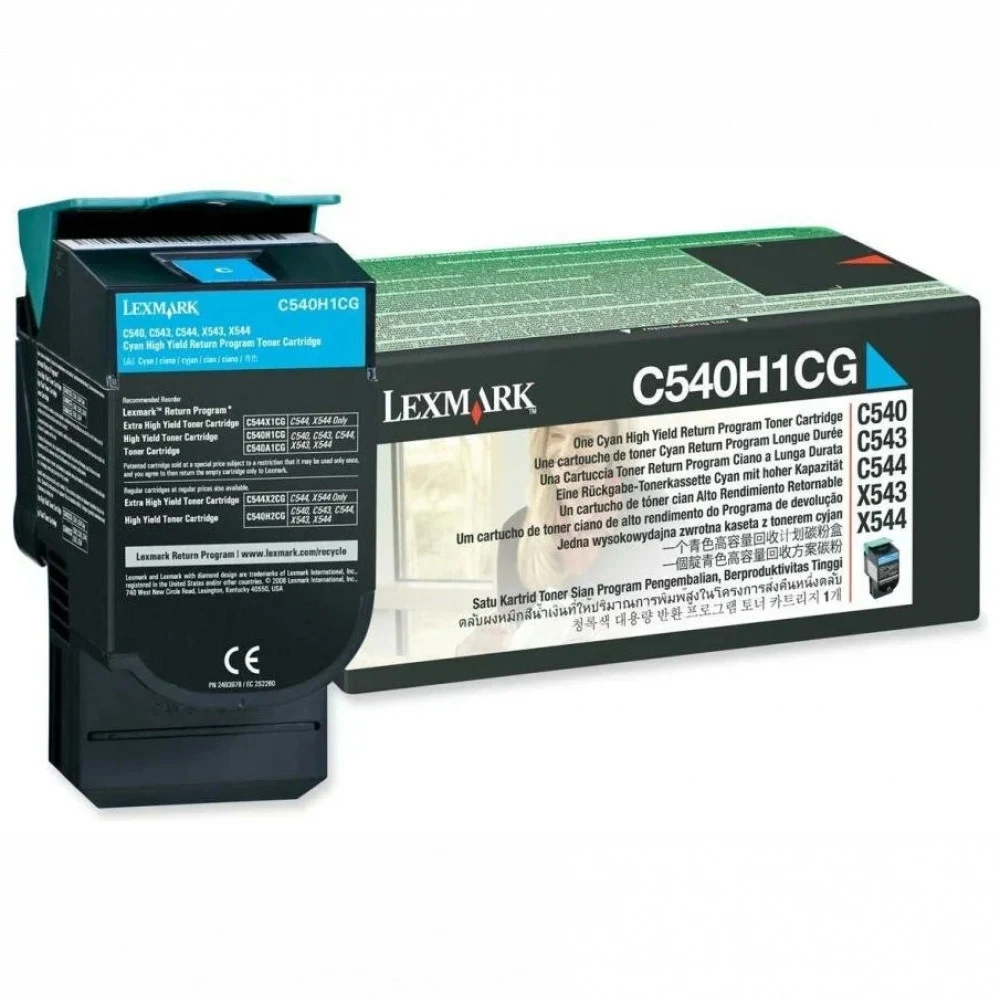 Голубой картридж повышенной ёмкости для C54x/X54x, 2K (LRP)