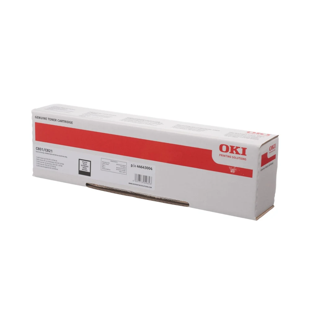 Тонер-картридж Oki C801/821 7К (black)
