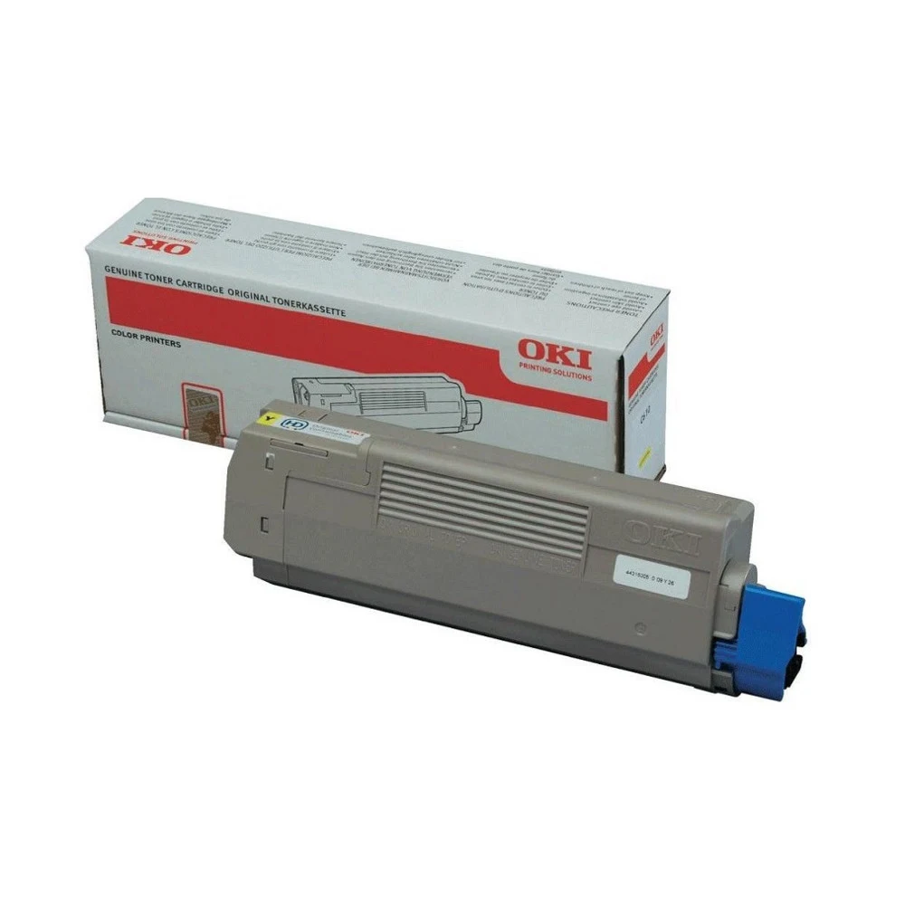 46490629 / 46490605 Тонер-картридж Oki желтый для Oki C532/С542/MC573/MC563 (6K)