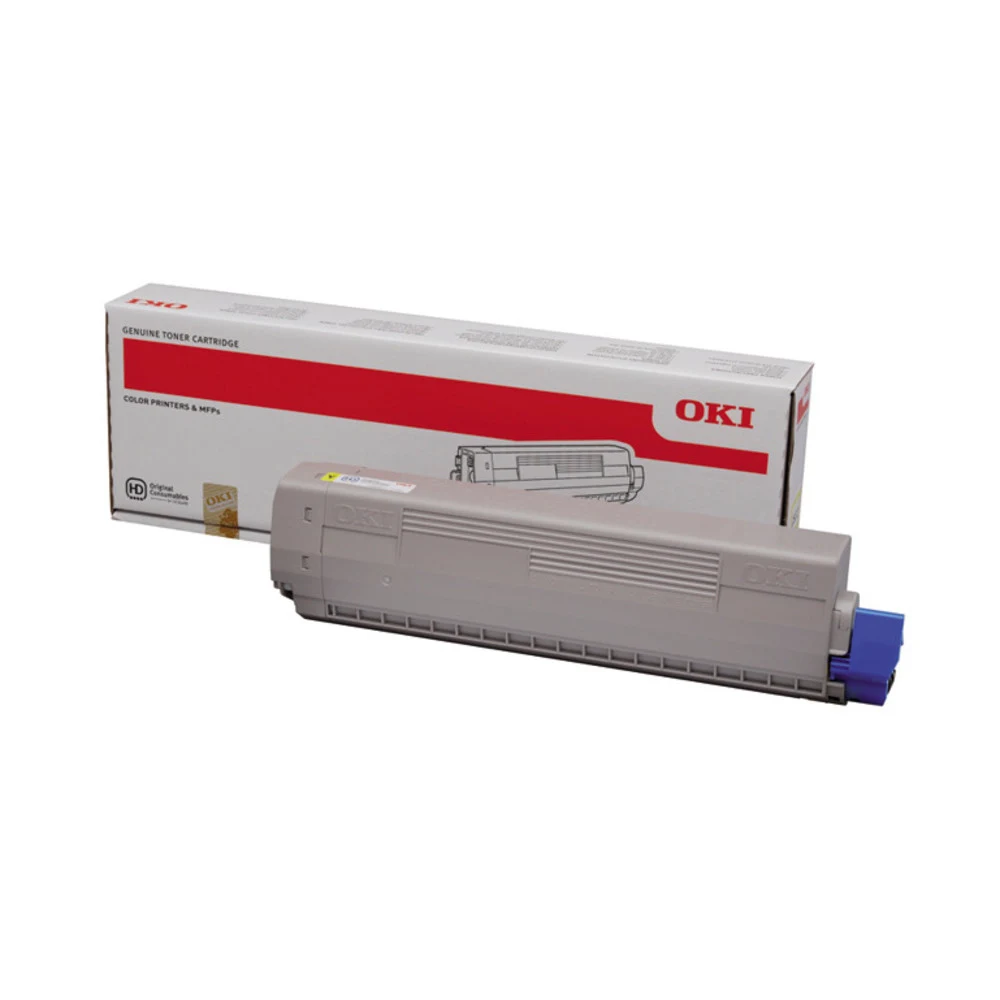 Тонер-картридж Oki C801/821 7.3K (yellow)