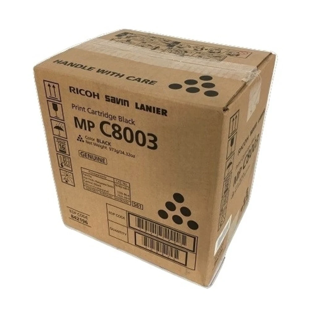 842192 - Тонер-картридж тип MPC8003 черный для Ricoh MPC6503/8003SP (47000стр)