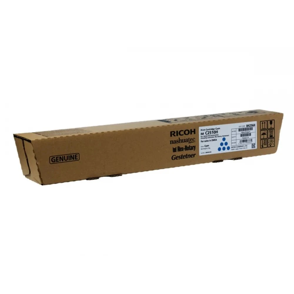 Type IM C2510H / 842564 Тонер-картридж большой емкости голубой для Ricoh IM C2010/2510 (18 000стр.)