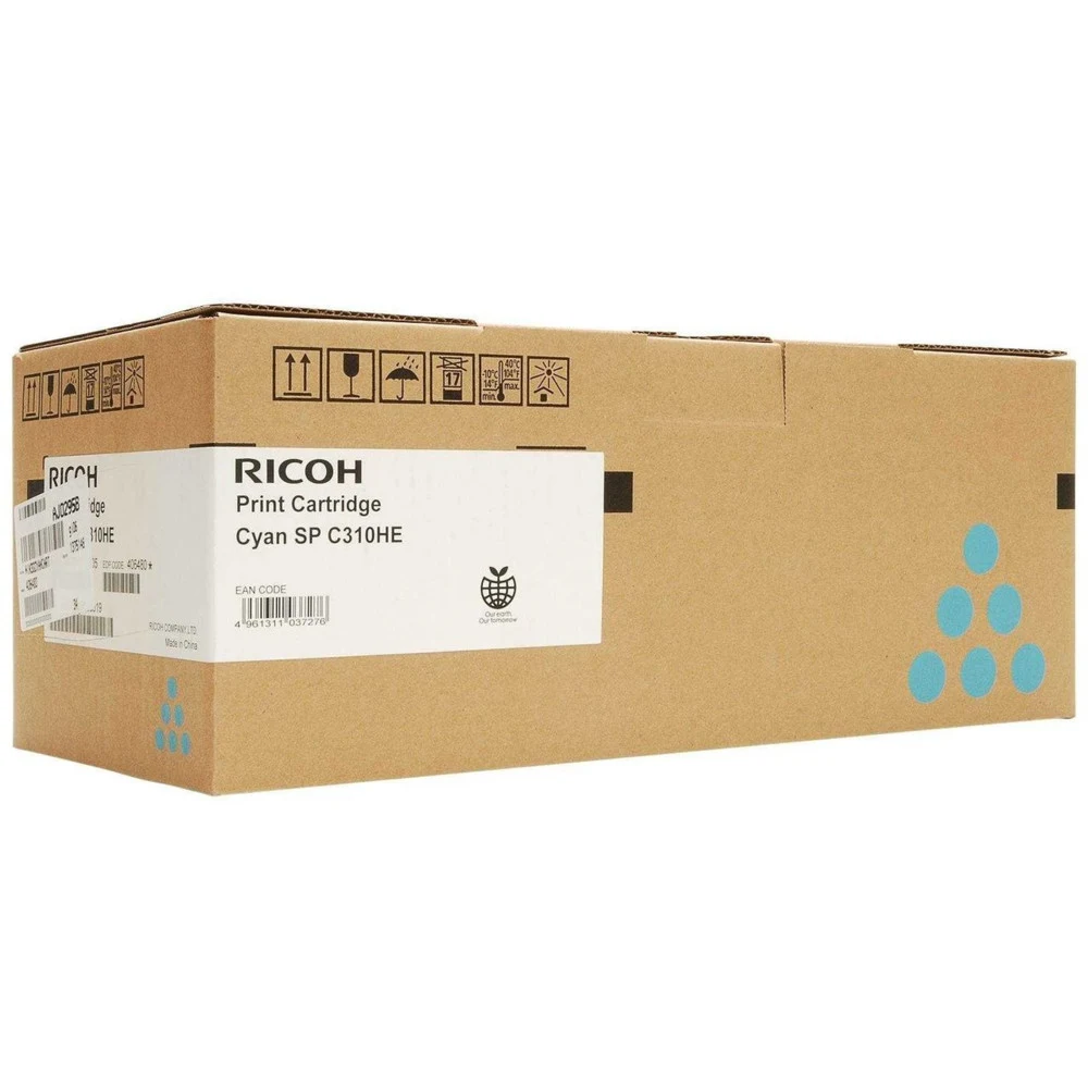 Принт-картридж Ricoh SP C310HE для SPC231SF/C232SF/SPC231N/C232DN/C311N/C312DN/C320DN/C242DN/C242SF/С342DN. Голубой. 6600 страниц.