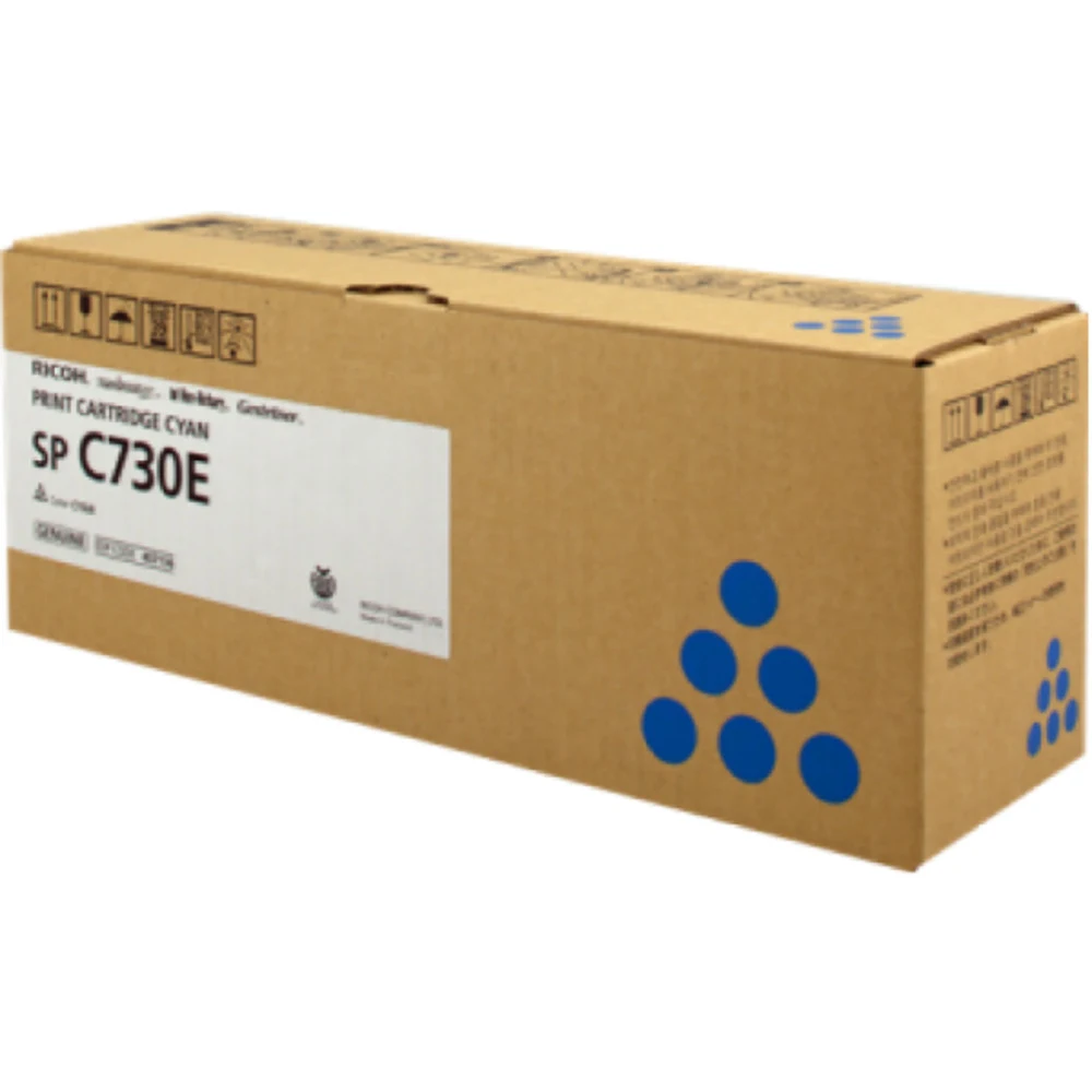 Type-SPC730 (407136/407838) Картриджи голубой для Ricoh Aficio SPC730DN (9300стр)