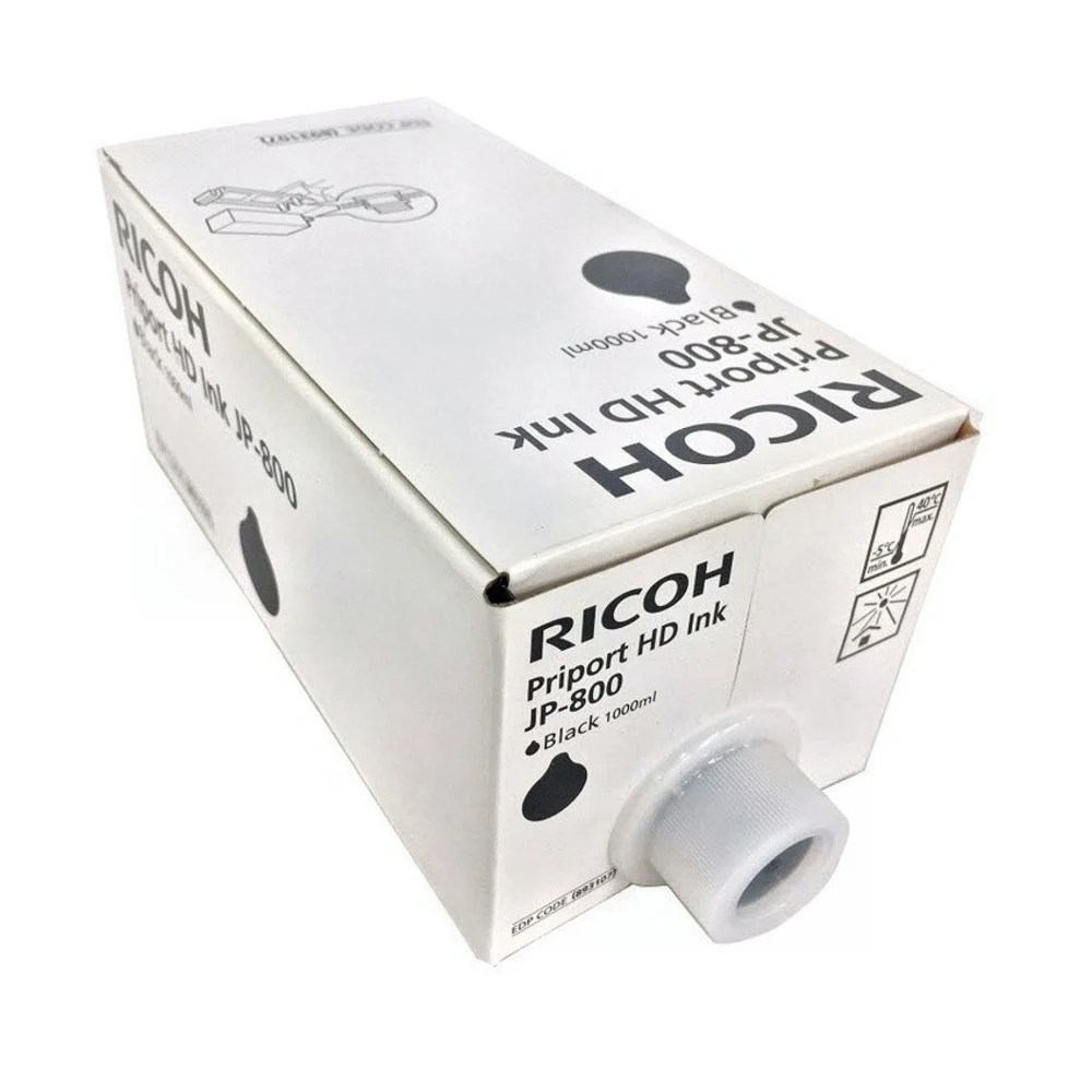 893536 - Чернила (коробка 6штук) для дупликатора тип 500 чёрные для Ricoh Priport DD5450 (6х1000мл)