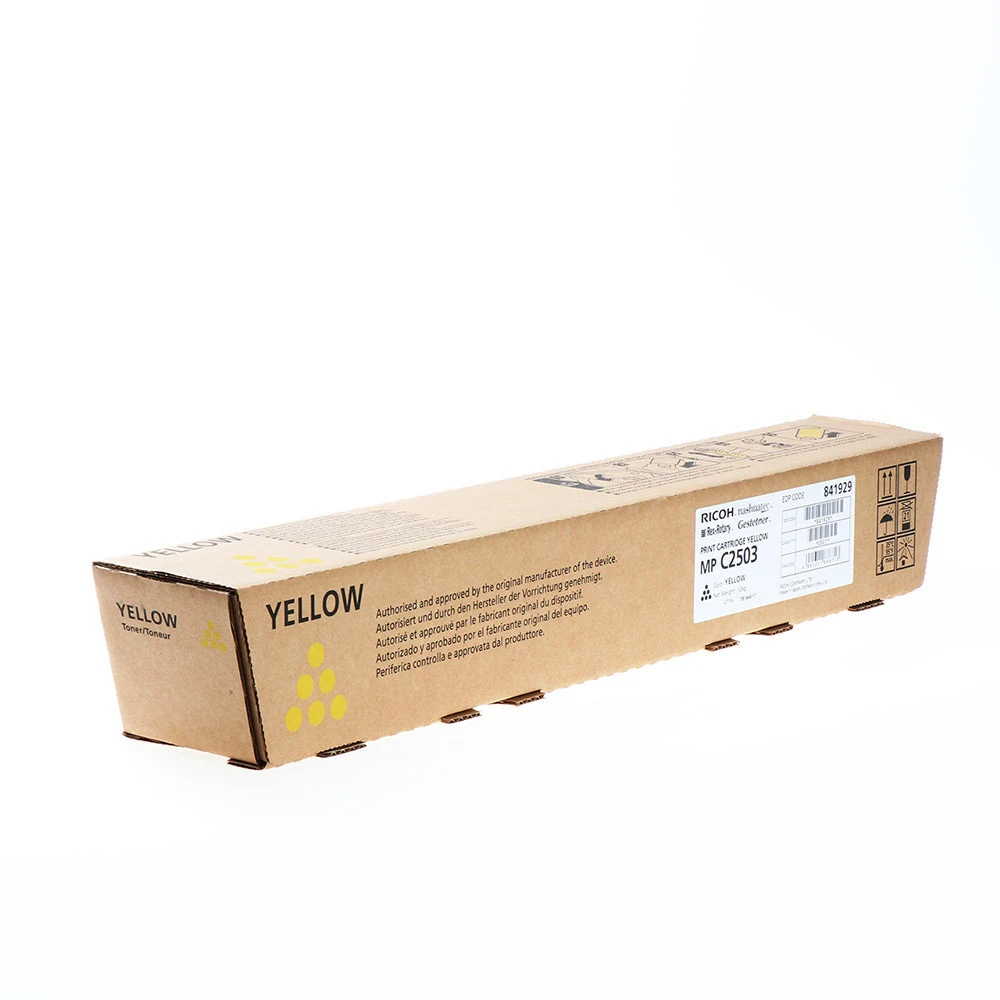 Тонер-картридж Ricoh SP C840E желтый, 34000 стр., для Ricoh SP C840DN/SP C842DN