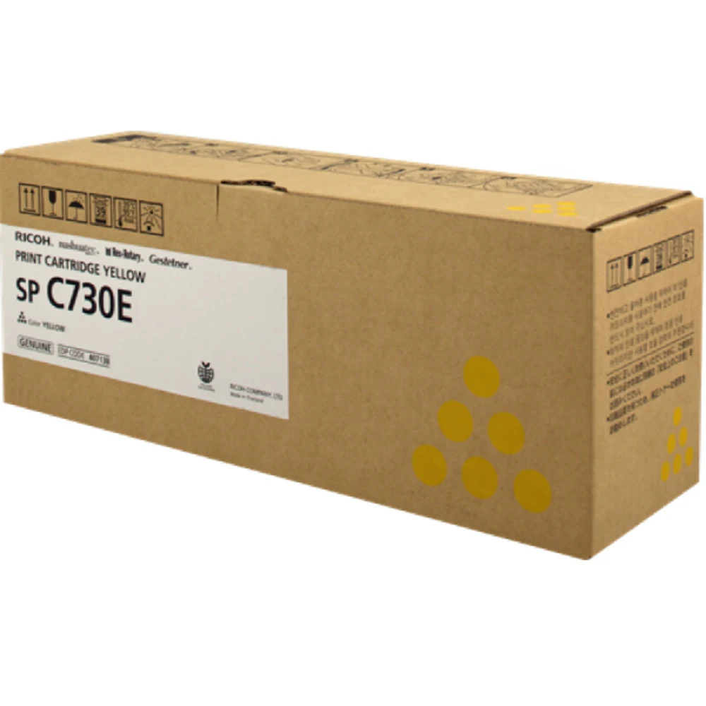 Type-SPC730 (407138/407840) Картриджи желтый для Ricoh Aficio SPC730DN (9300стр)