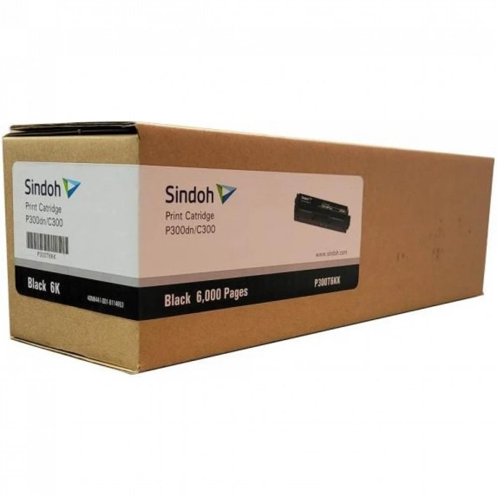 Расходка лазерная Картридж черный для цветных устройств Sindoh P300dn/C300, ресурс 6 000 отпечатков