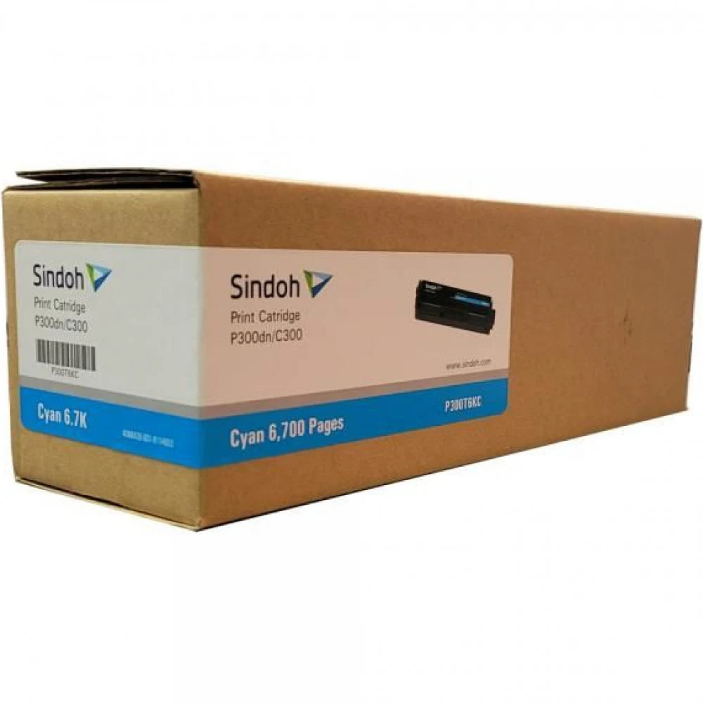 Расходка лазерная Картридж голубой для цветных устройств Sindoh P300dn/C300, ресурс 6 700 отпечатков