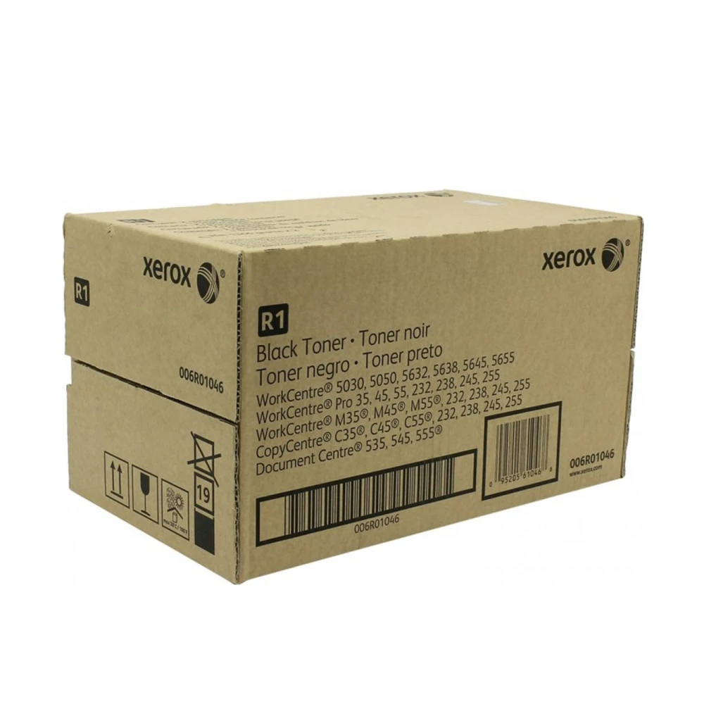 Тонер-картридж, Xerox, 006R01046, Двойная упаковка, Для Xerox WorkCentre 5030/5050/5632/5638/5645/5655/M35/M45/M55/232/238/245/255, WorkCentre Pro 35/45/55/232/238/245/255/Xerox CopyCentre C35/C45/C