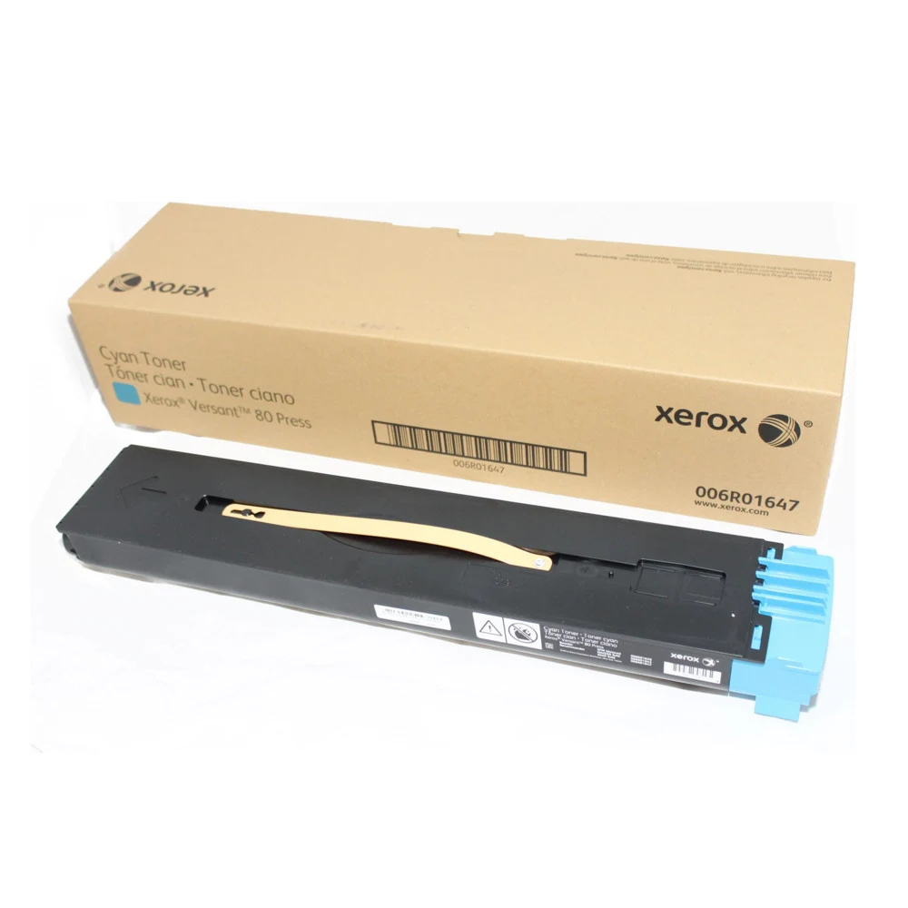 Тонер-картридж, Xerox, 006R01647 (голубой), Для Xerox Versant 80/180/280 Press, 20 000 страниц (А4)