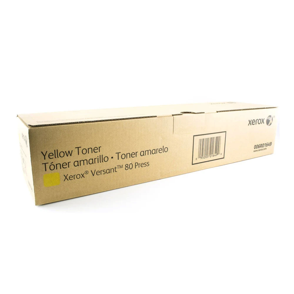 Тонер-картридж, Xerox, 006R01649 (жёлтый), Для Xerox Versant 80/180/280 Press, 20 000 страниц (А4)